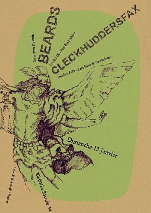 BEARDS et CLECKHUDDERSFAX en concert a Rennes
